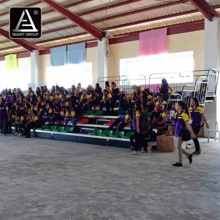 Automated Telescopic Bleachers Seating System